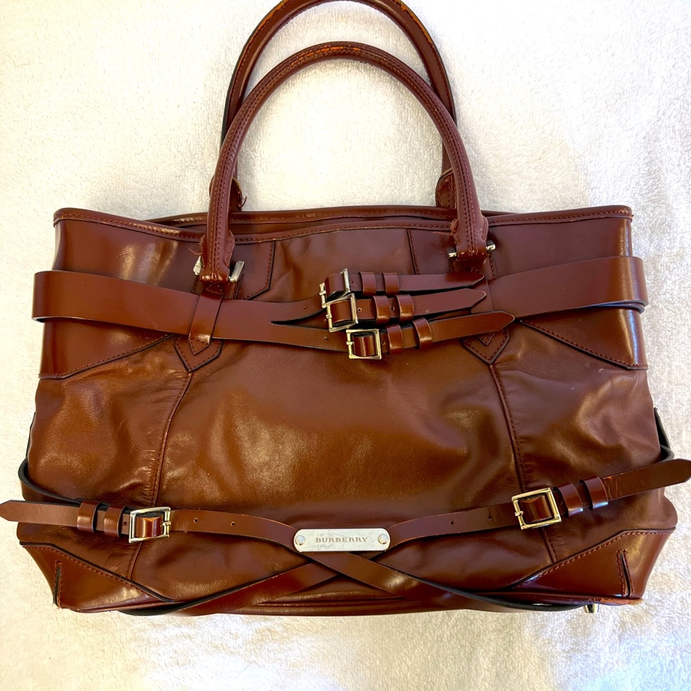 Burberry bridle Lynher shoulder bag